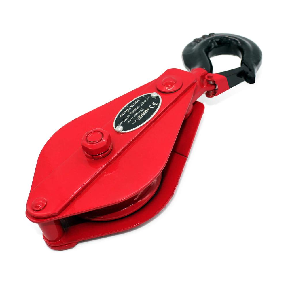 Garrucha Polea Laminada Con Bisagra 1/2 Tonelada Miler Cargo