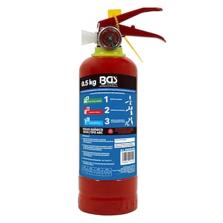 Foto 1 | Extintor Recargable | 0.5 Kg | Polvo Abc | Bgs 846050-mx