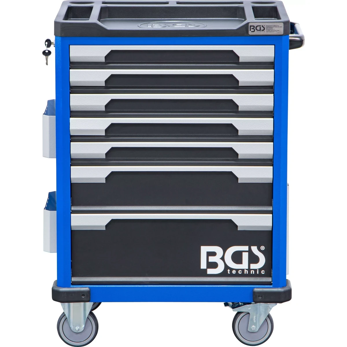 Foto 3 | Gabinete Movil Para Herramientas | 7 Cajones | Bgs 4236