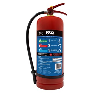 Foto 1 | Extintor Recargable | 6 Kg | Polvo Abc | Bgs 846600-mx