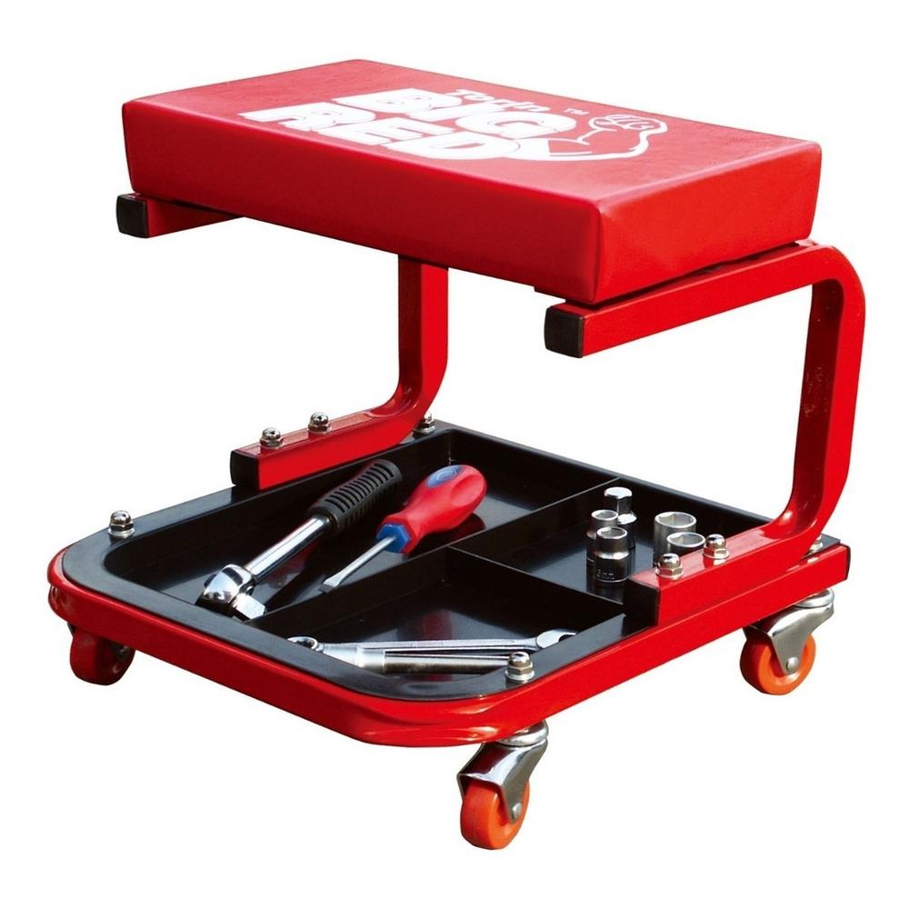 Banco para Herramientas 4 Ruedas Giratorias Big Red