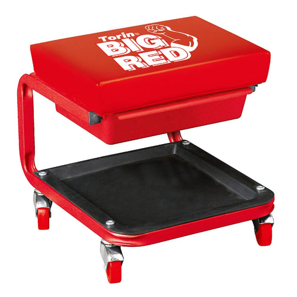Foto 3 | Banco para Herramientas 4 Ruedas Giratorias Big Red