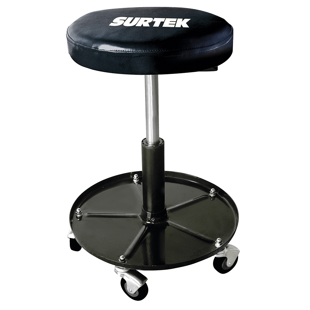 Banco Para Mecánico Giratorio Acolchonado, 489 Mm Surtek