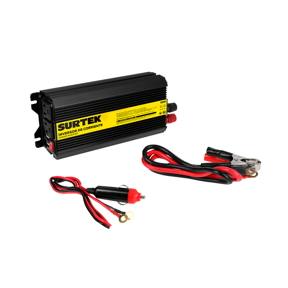 Foto 1 | Inversor De Corriente 12 V Dc - 120 V Ac, 600 W Surtek