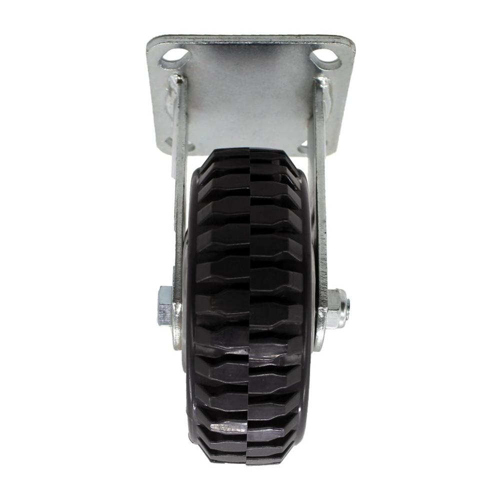 Foto 4 pulgar | Rodaja Fija De Pvc Gris 4'' 120 Kg Miler Cargo