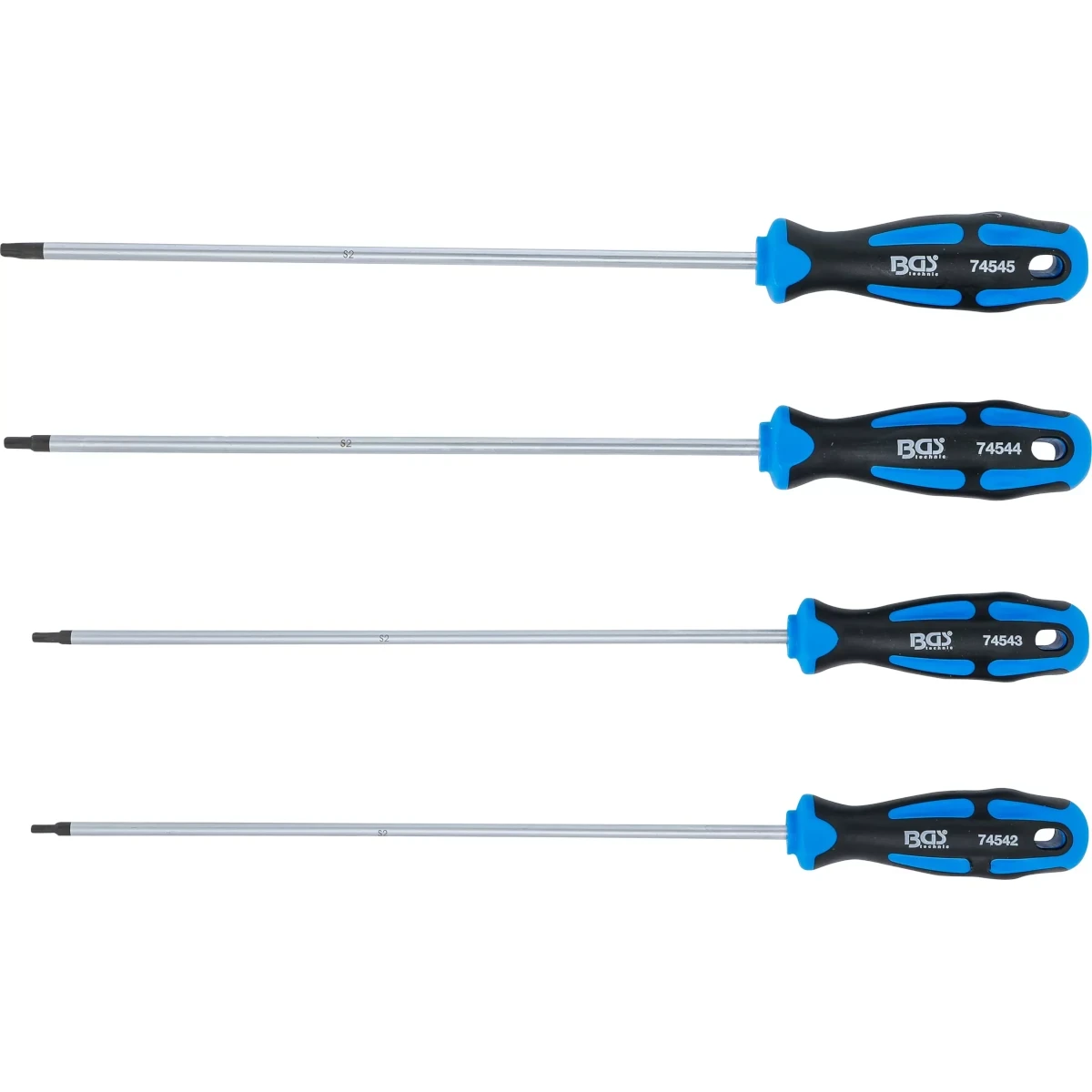 Foto 3 pulgar | Juego Desarmadores |extra Largas |torx  T15 - T30| Bgs 74541