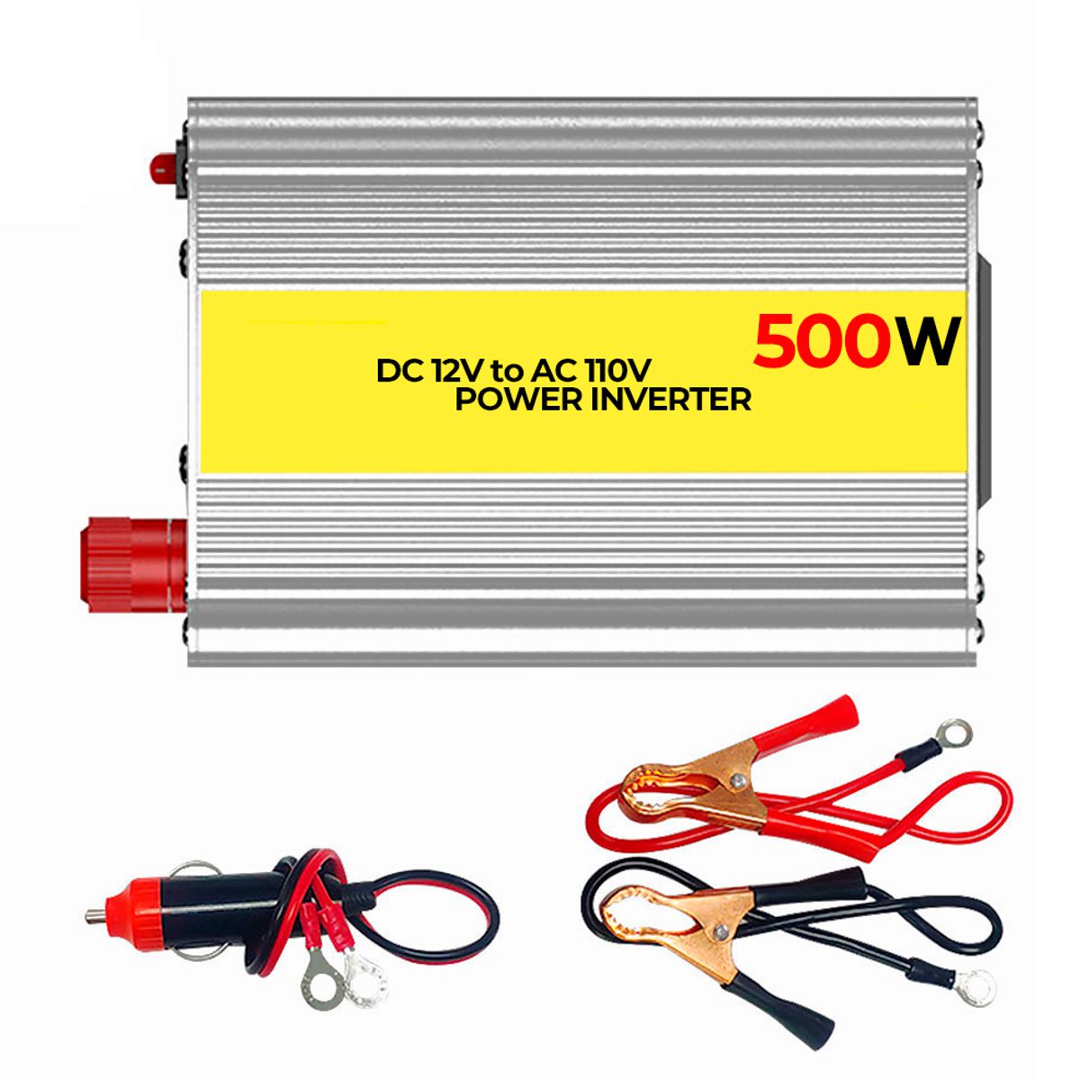 Inversor de Corriente Automotriz Elegate 500 W 12v Amplia Compatibilidad