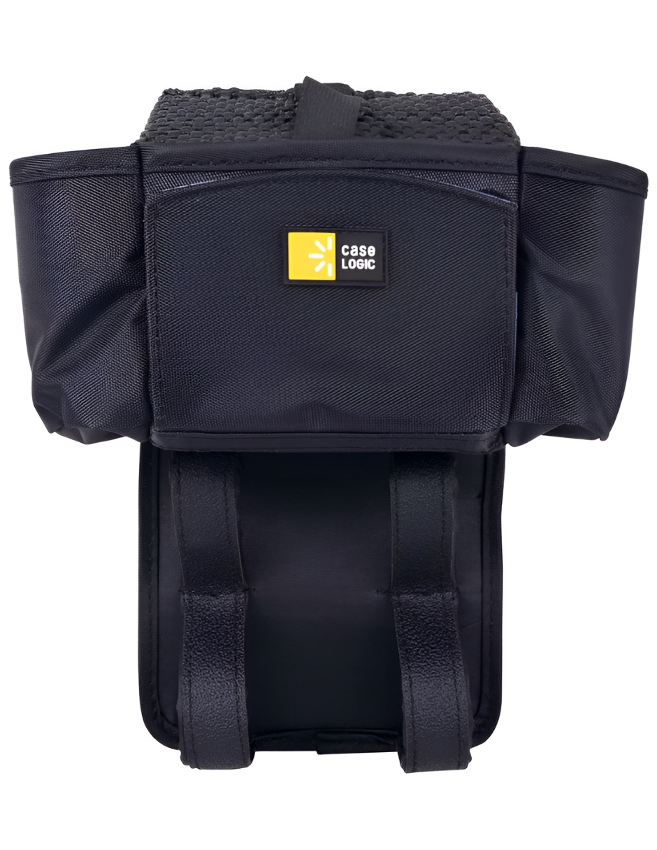 Organizador Par Auto Case Logic Lentes, Celular Y Accesorios Negro