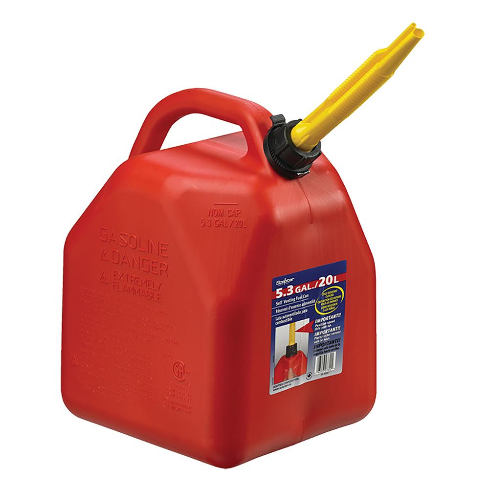 Bidón Tanque De Gasolina 20 L Rojo Scepter
