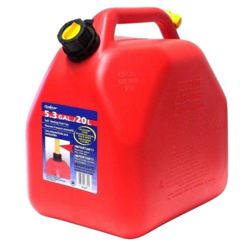 Foto 2 | Bidón Tanque De Gasolina 20 L Rojo Scepter