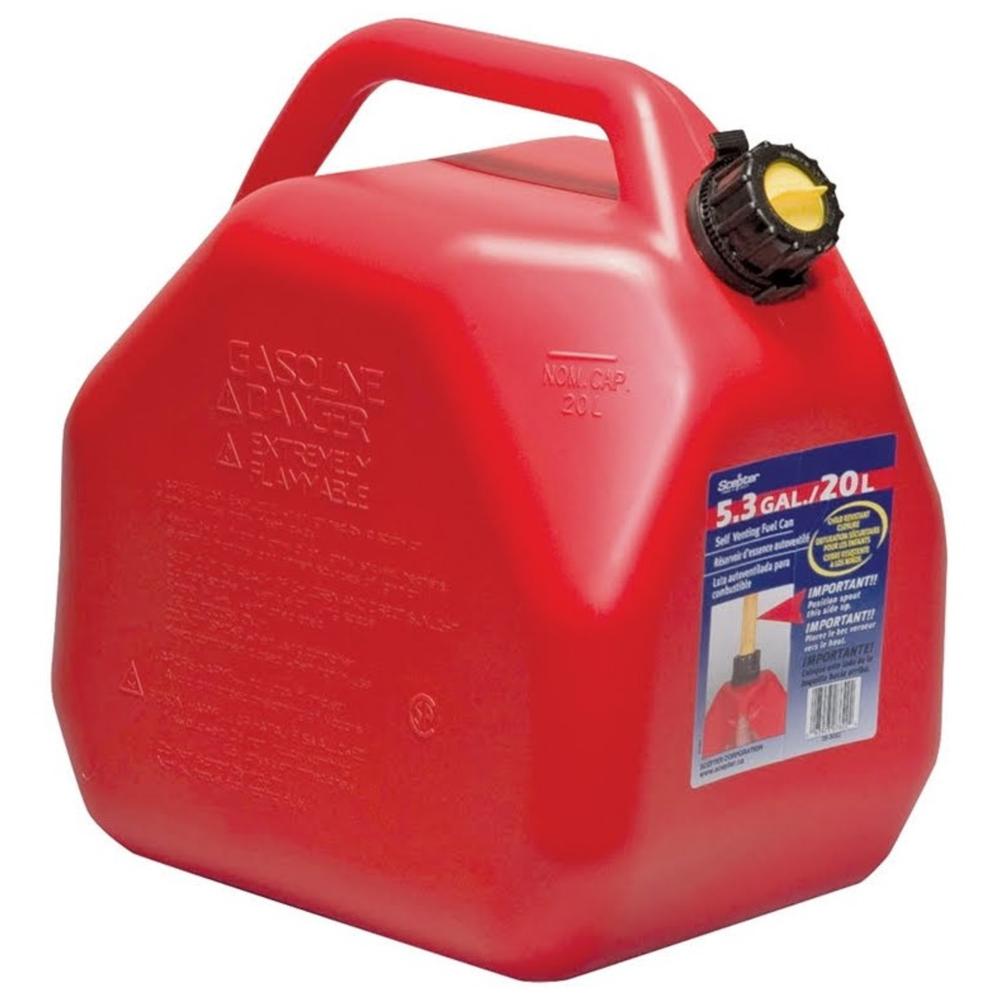 Foto 3 | Bidón Tanque De Gasolina 20 L Rojo Scepter