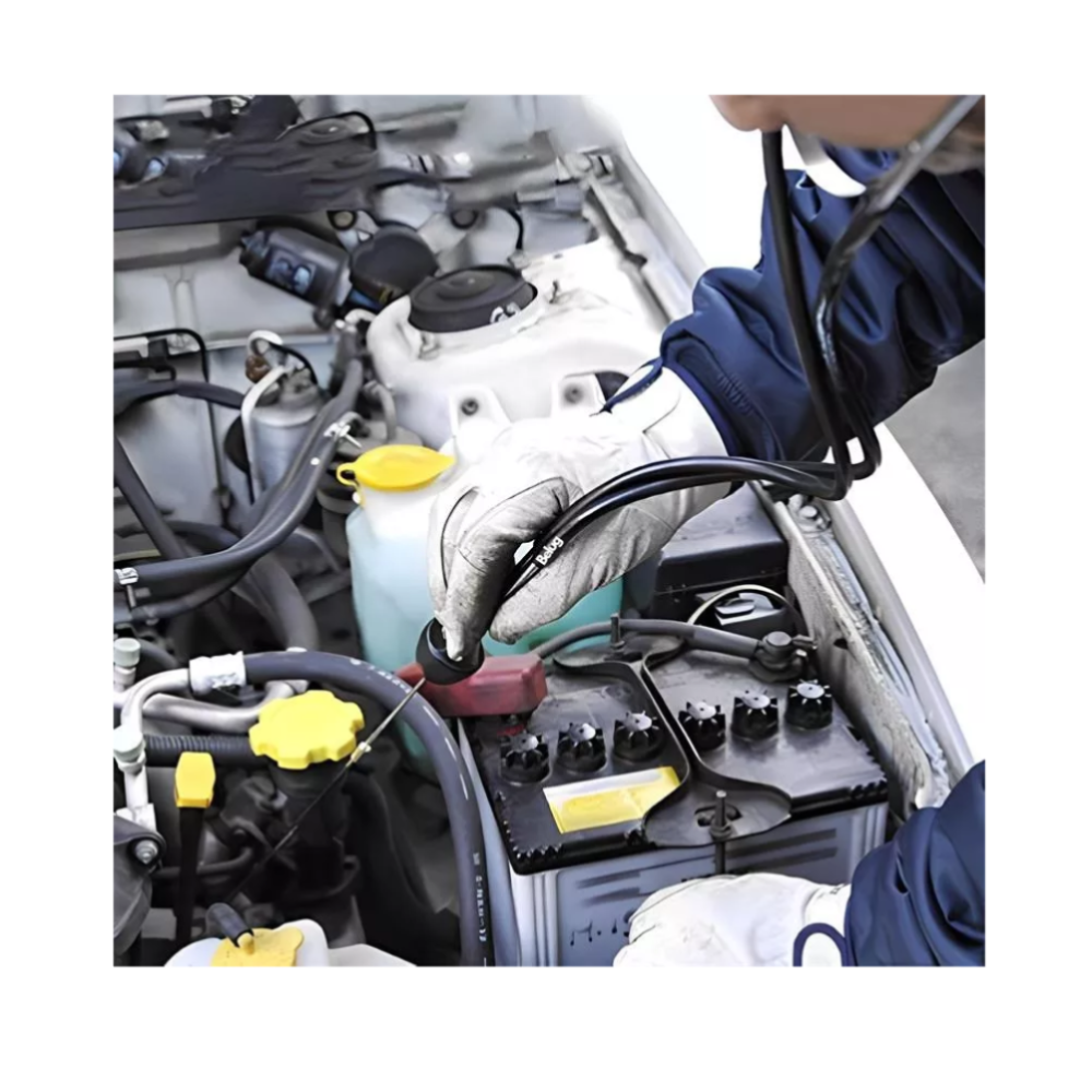 Foto 4 pulgar | Estetoscopio De Mecánica Automotriz, Herramienta De Diagnóstico Belug,  Negro