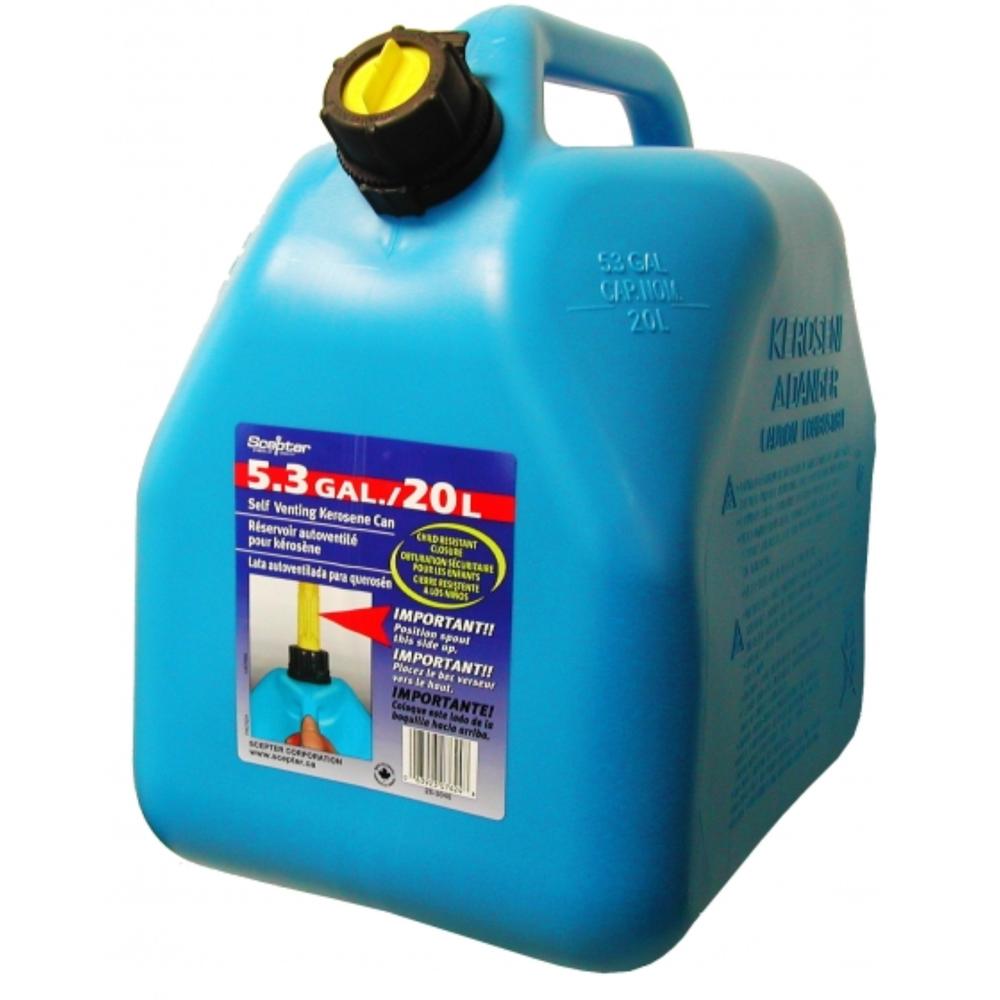 Foto 3 | Bidon Tanque P/ Keroseno Azul 20 Litros Scepter