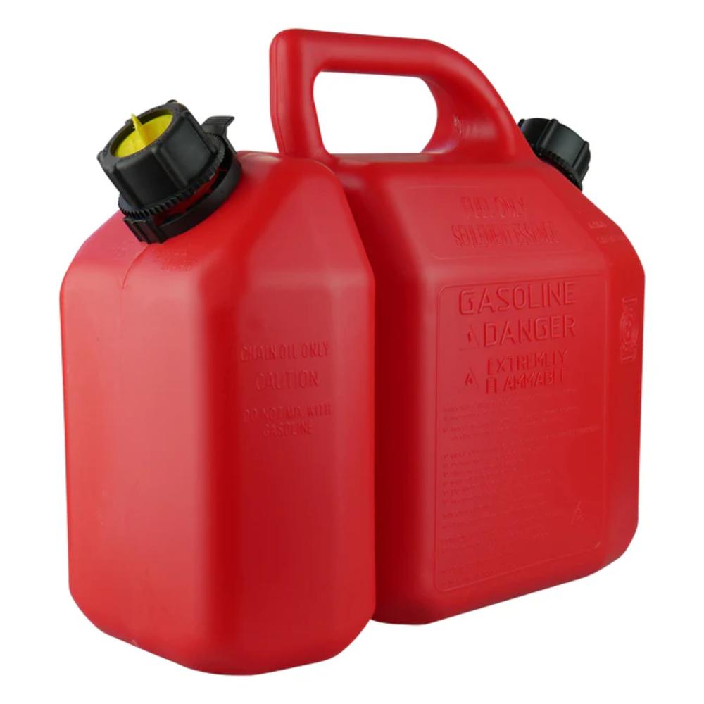Foto 3 | Bidon Combinado Rojo 6 Lt Gasolina / 2.5 Lt Aceite Scepter