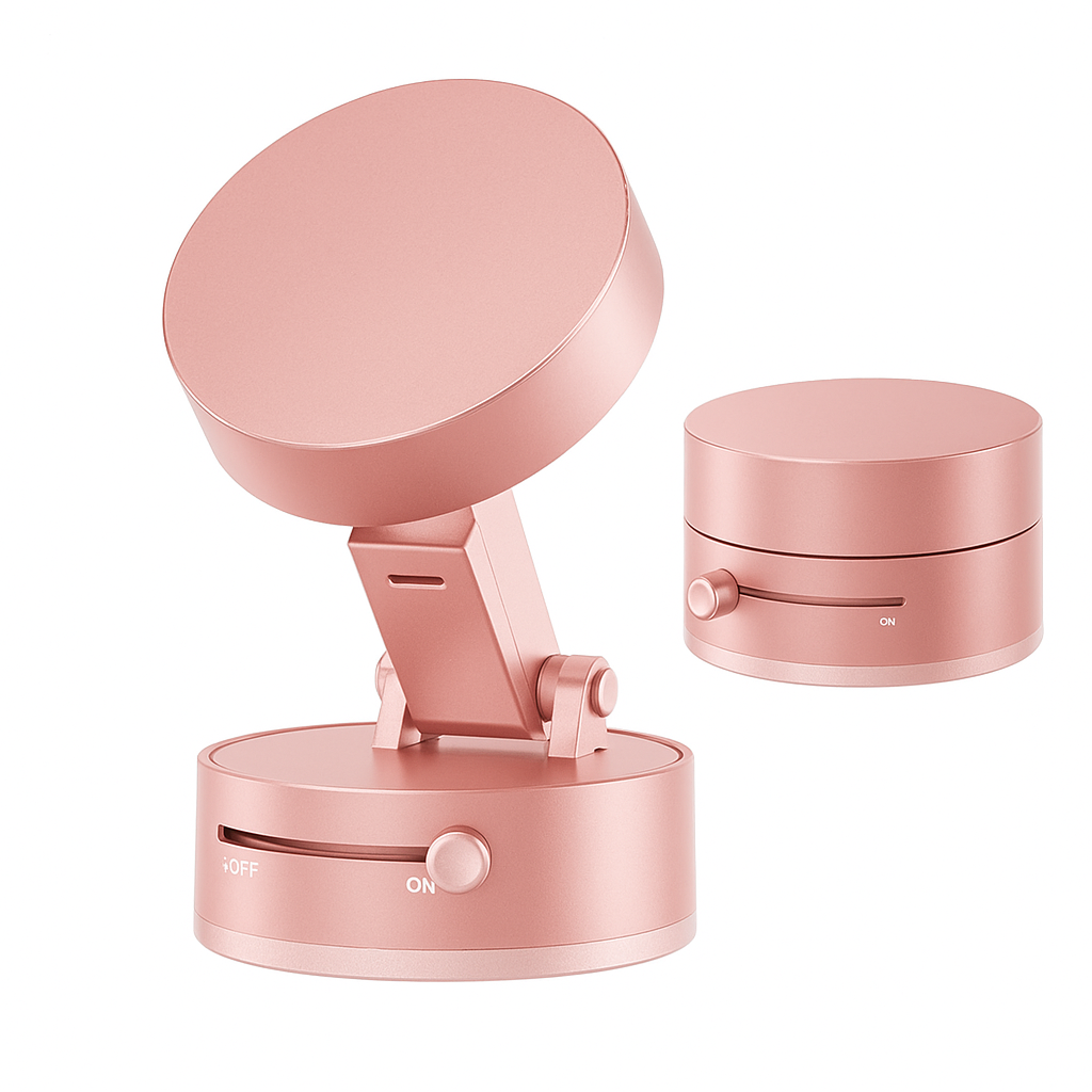 Foto 1 | Soporte Magnético Para Celular Con Ventosa Ajustable Para Auto Y Escritorio Rosa