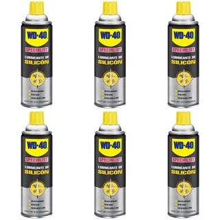 Foto 1 | Pack 6 Aerosol Wd-40 Specialist Lubricante De Silicon 8 Oz.