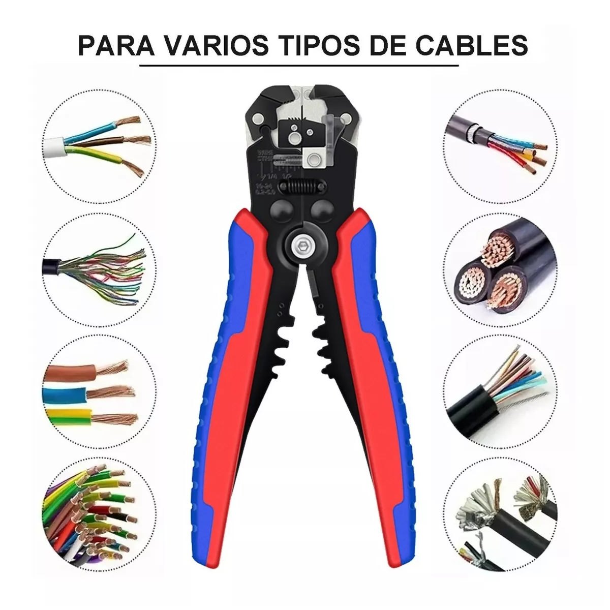 Foto 3 pulgar | Set Alicate Terminales Crimpador Pinzas Pelacable De Aislados 1202pzs Eo Safe Imports Esi-11881 Multicolor