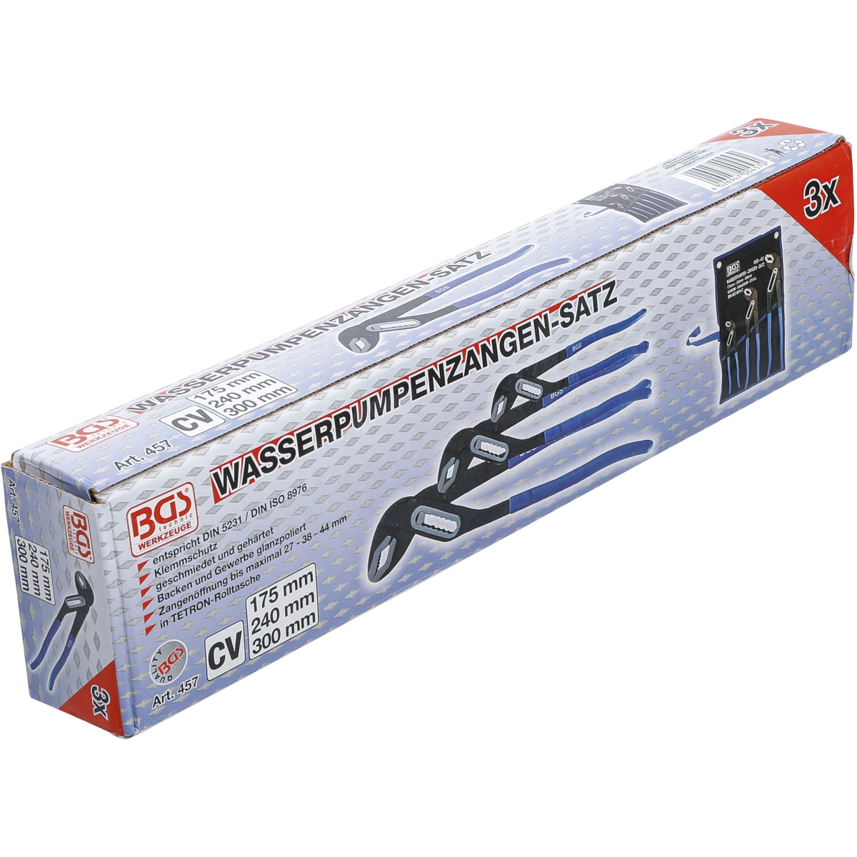 Foto 5 | Pinzas De Apertura Múltiple | 3 Pz | Bgs 457