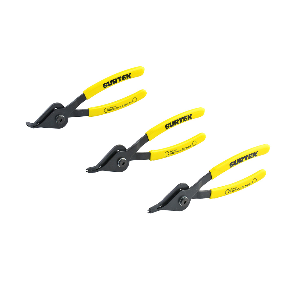 Foto 1 | Juego De Pinzas Para Anillos De Retención Convertibles, 3 Piezas Surtek
