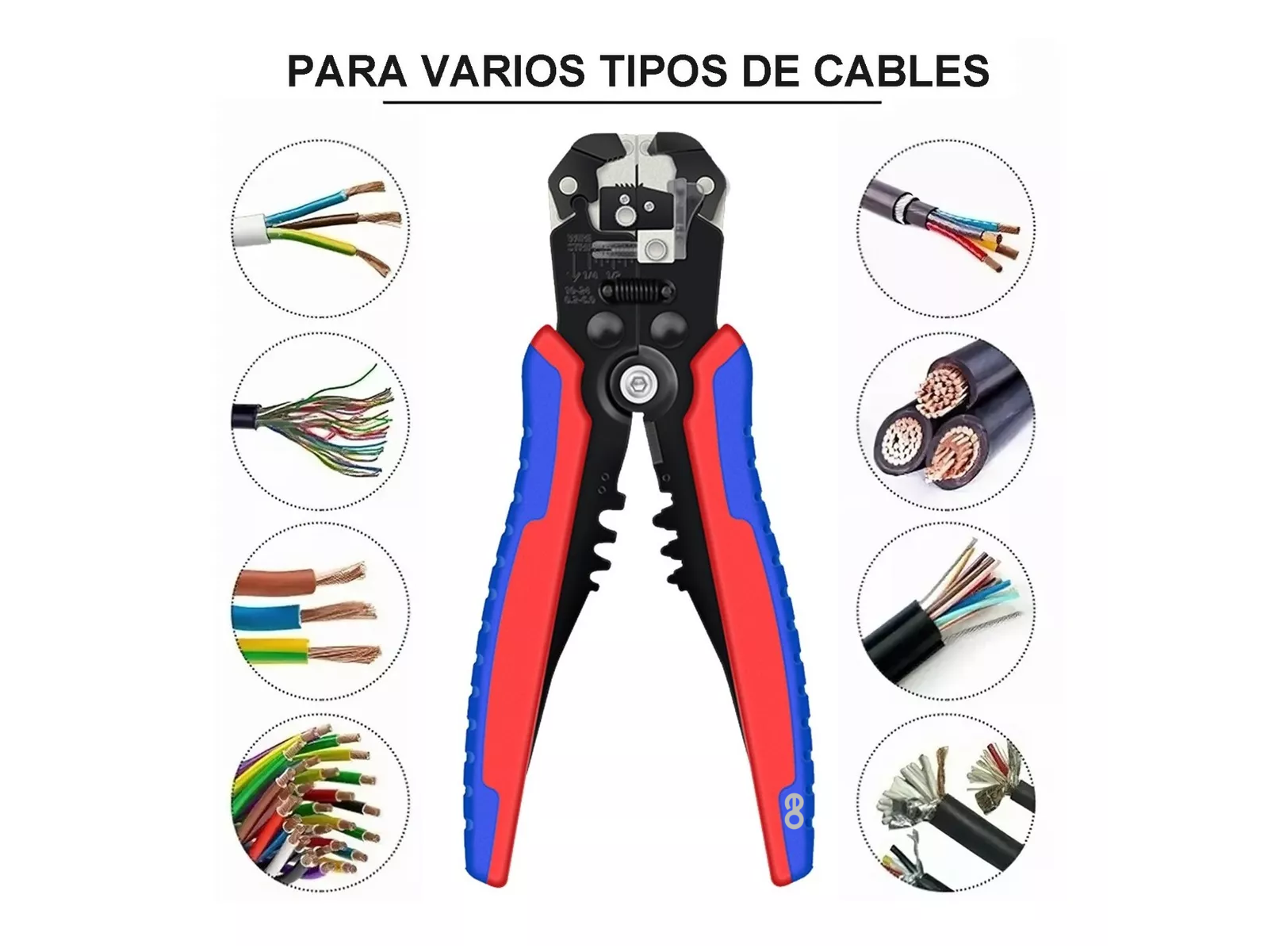 Foto 2 | Set Alicate Terminales Crimpador Pinzas Pelacable De Aislados 1202pzs Eo Safe Imports Esi-11881-1 Multicolor
