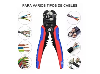 Foto 2 | Set Alicate Terminales Crimpador Pinzas Pelacable De Aislados 1202pzs Eo Safe Imports Esi-11881-1 Multicolor
