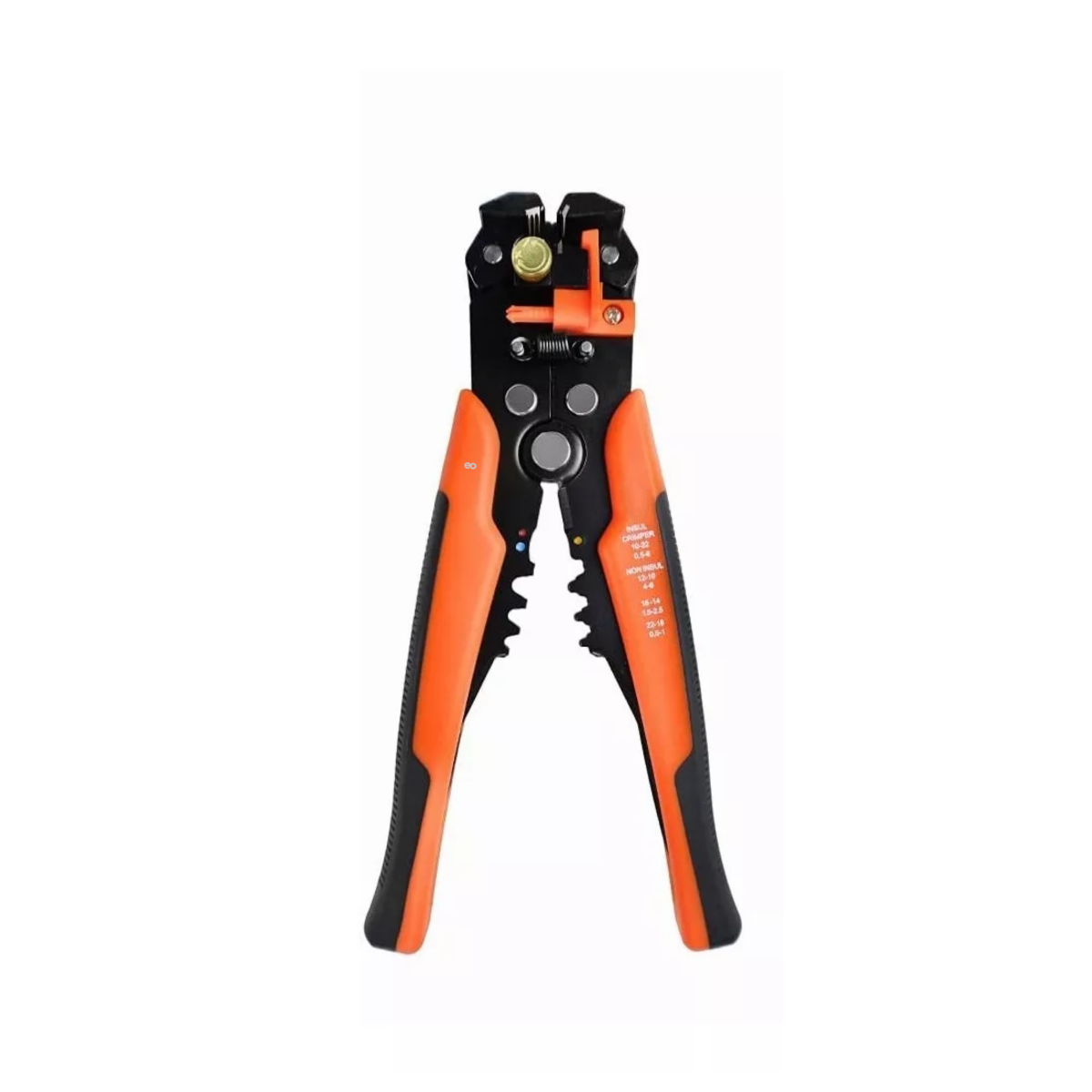 Language Alicates Pelacables Multifunción De 8 Pulgadas Eo Safe Imports Esi-3756-1 Naranja