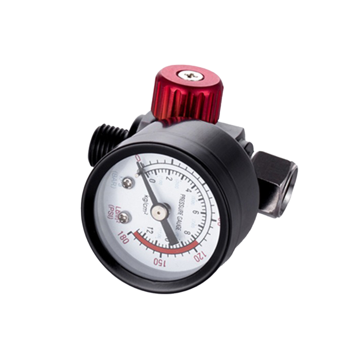 Foto 3 | Manómetro 180 Psi Portátil con Doble Escala Calibrador A Presión
