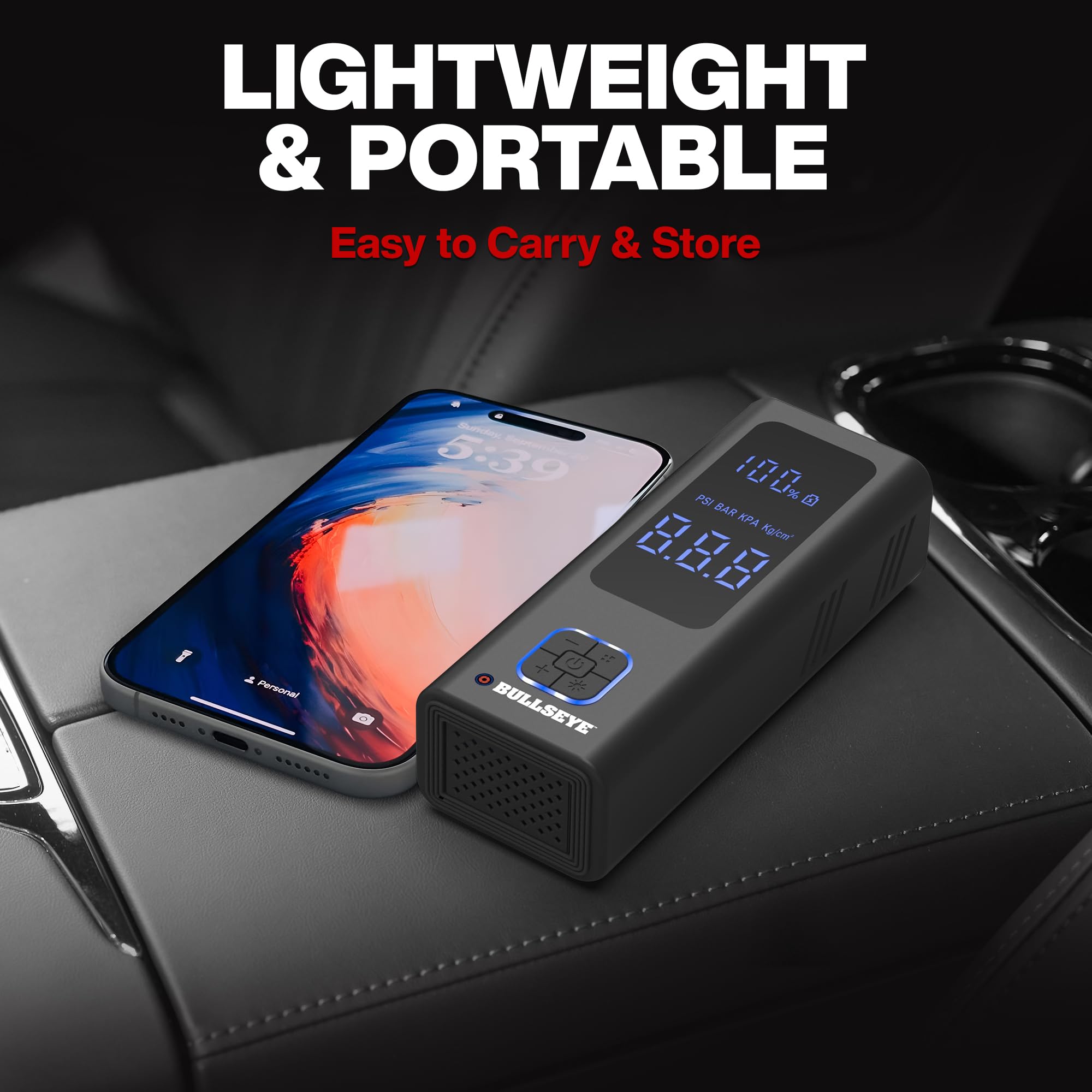 Foto 5 | Inflador Portátil de Neumáticos Pocket Air 100 Psi - Venta Internacional