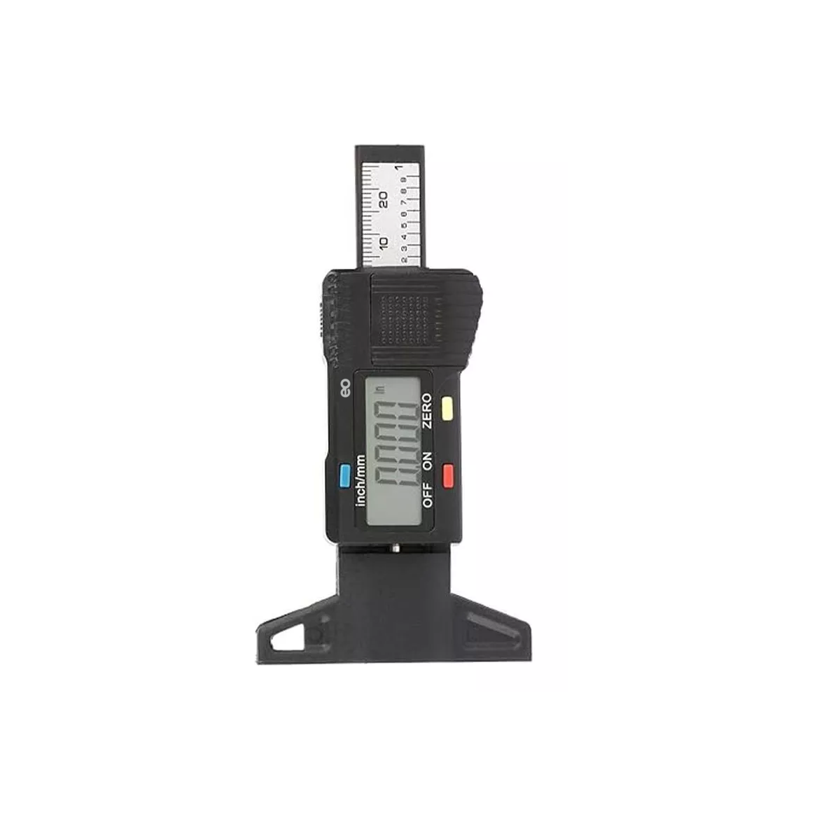 Foto 2 pulgar | Medidor De Profundidad Medir Desgaste Llantas Digital Eo Safe Imports Esi-13002-1 Negro