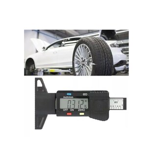 Foto 2 | Medidor De Profundidad Medir Desgaste Llantas Digital Eo Safe Imports Esi-13002-1 Negro