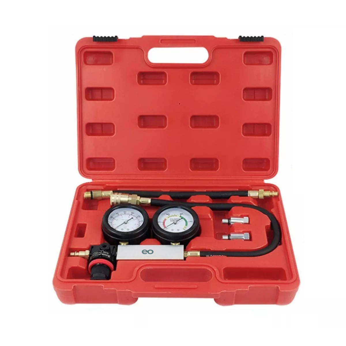 Probador De Fugas Cilindro Compresión Calibre Motor Gasolina Eo Safe Imports Esi-7028-1 Multicolor