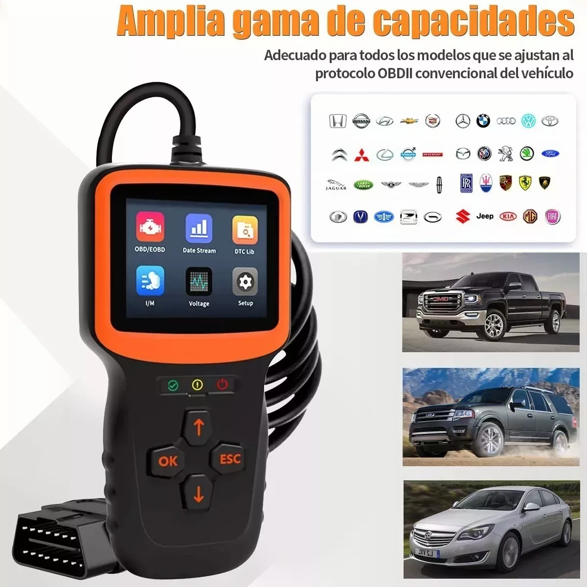 Foto 3 | Escáner de Diagnóstico para Automóvil Eo Safe Imports ESI-10234 Multicolor