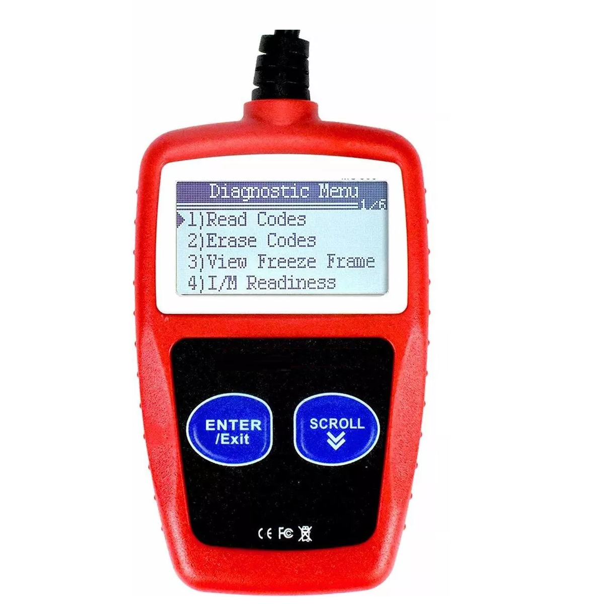 Escáner Automotriz Leer & Borrar Código de Falla Eo Safe Imports  Esi-10233 Rojo