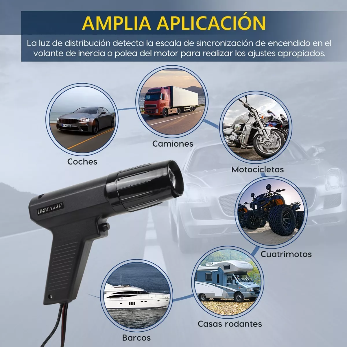 Foto 4 pulgar | Lámpara de Tiempo Pistola Automotriz Eo Safe Imports Esi-10236 Negro