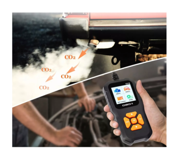 Foto 2 | Escáner Automotriz Obd Ii Negro