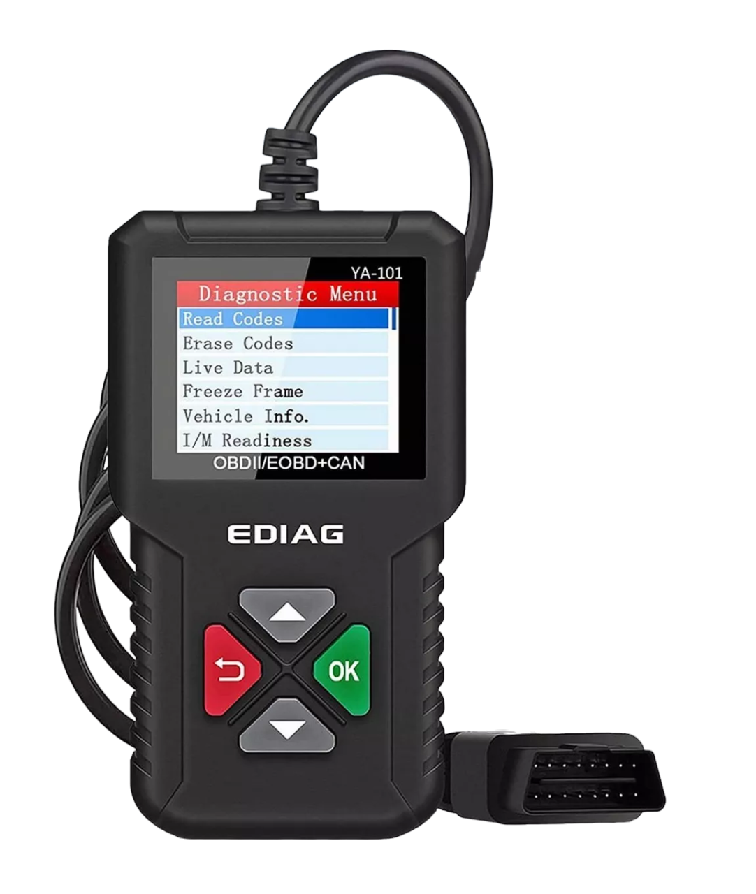 Escáner Diagnóstico Automotriz Ediag Negro