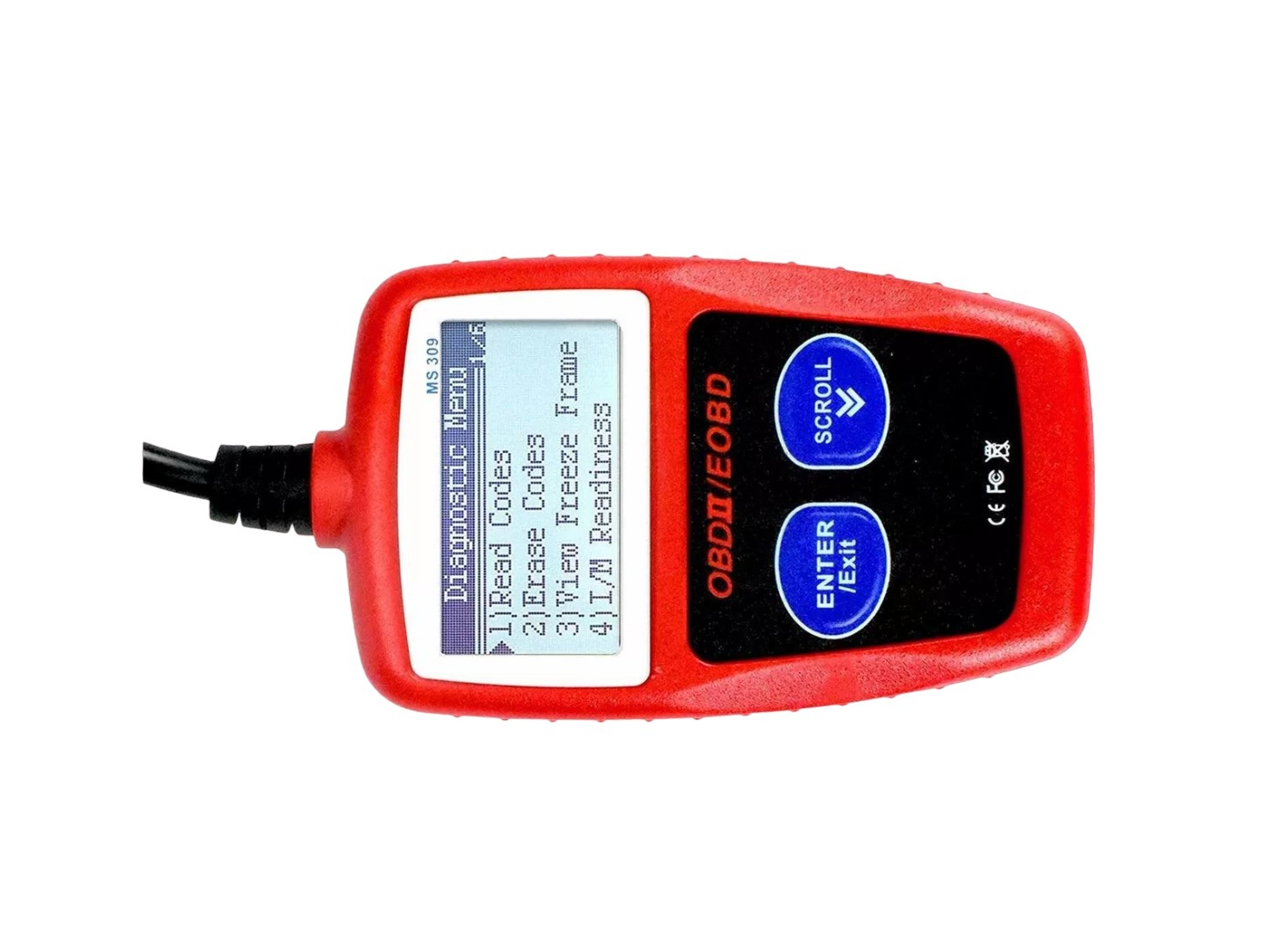 Foto 3 pulgar | Escáner Automotriz Obd2 Ms309 Leer y Borrar Código de Falla Rojo