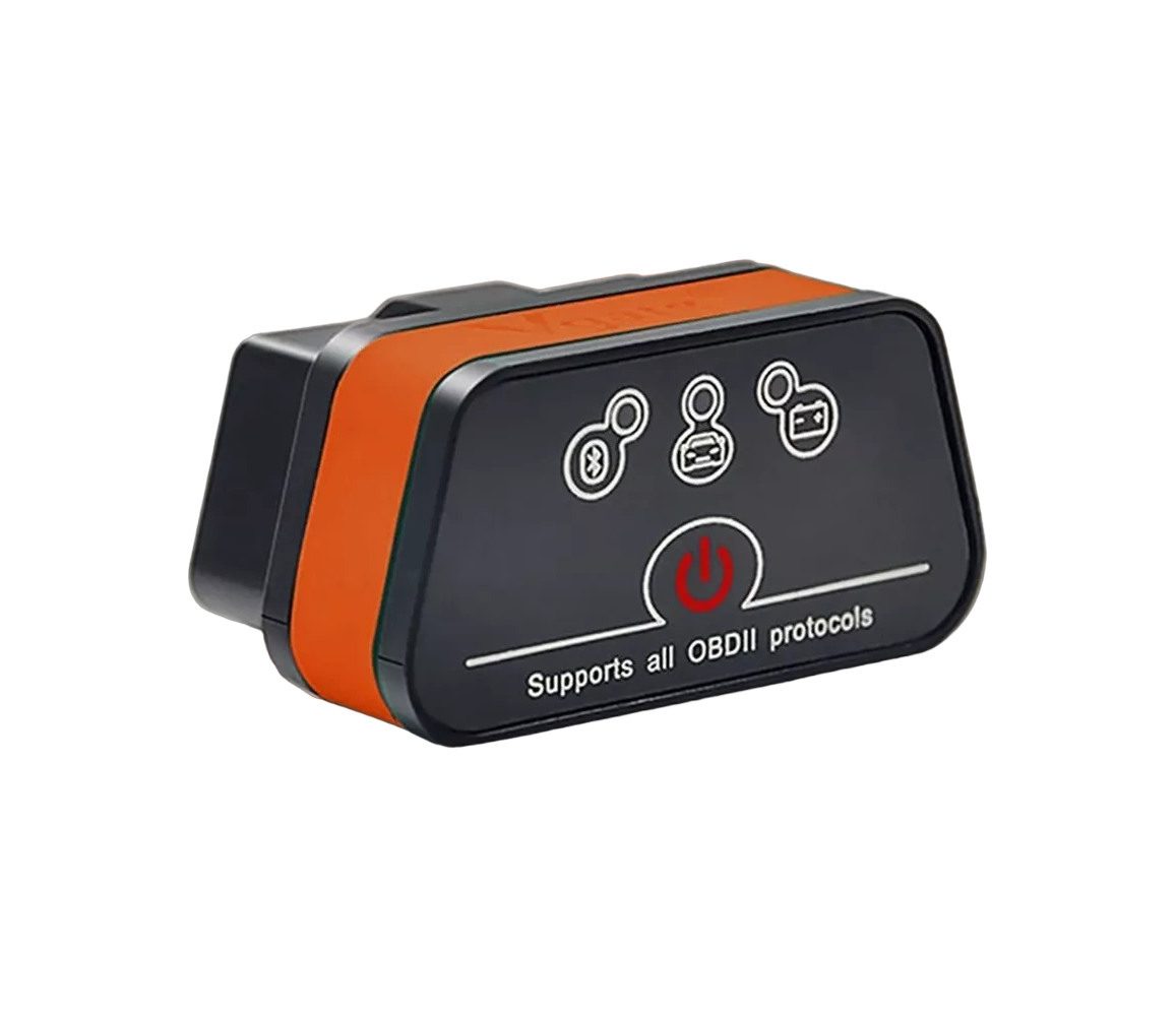 Foto 2 pulgar | Escáner Automotriz Obd2 Elm327 Android Anaranjado
