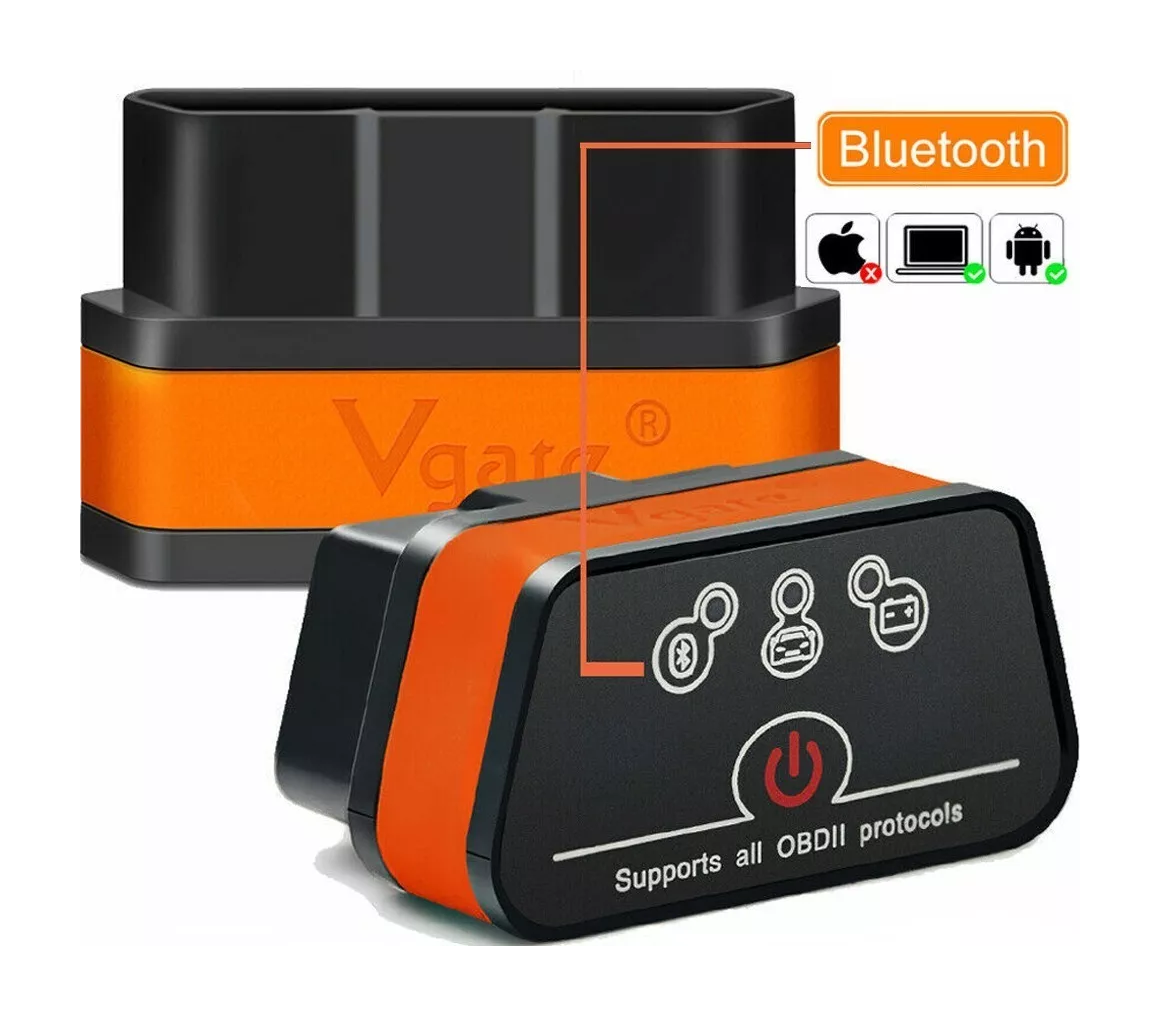 Foto 4 pulgar | Escáner Automotriz Obd2 Elm327 Android Anaranjado