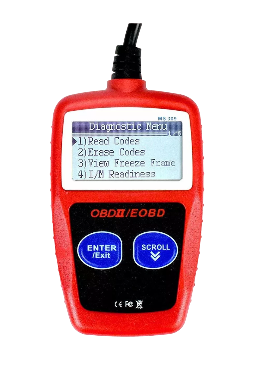 Escaner Obd Ii Rojo para Auto