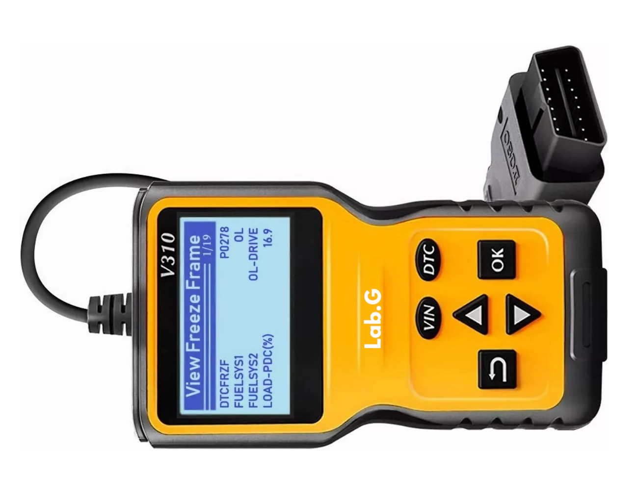 Foto 2 | Escaner Automotriz V310 Para Vehículo Eobd Amarillo/negro