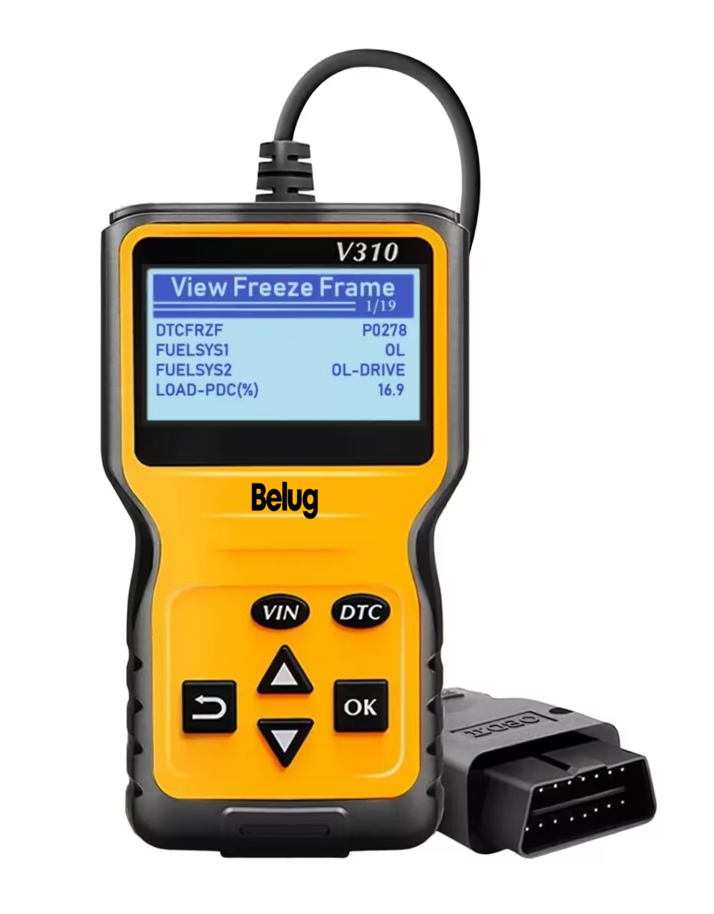Foto 2 pulgar | Escaner Automotriz V310 Para Vehículo, Belug Amarillo/negro
