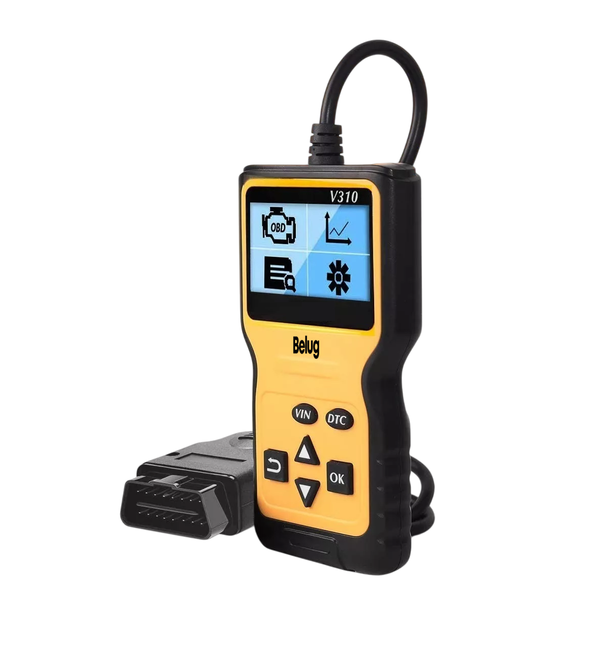 Foto 3 pulgar | Escaner Automotriz V310 Para Vehículo, Belug Amarillo/negro