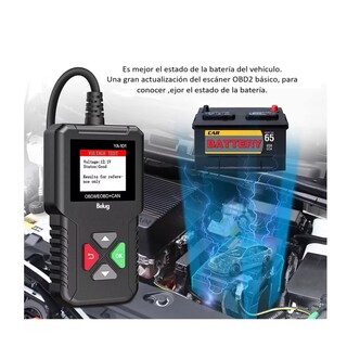Foto 3 | Escaner Diagnóstico Automotriz Negro, Belug Botones Verde/rojo/gris
