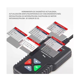 Foto 4 | Escaner Diagnóstico Automotriz Negro, Belug Botones Verde/rojo/gris