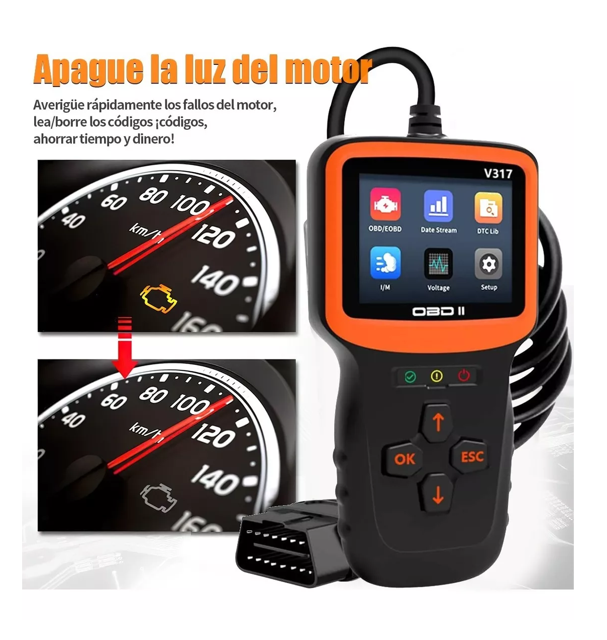 Foto 3 pulgar | Escaner Automotriz Belug color Negro