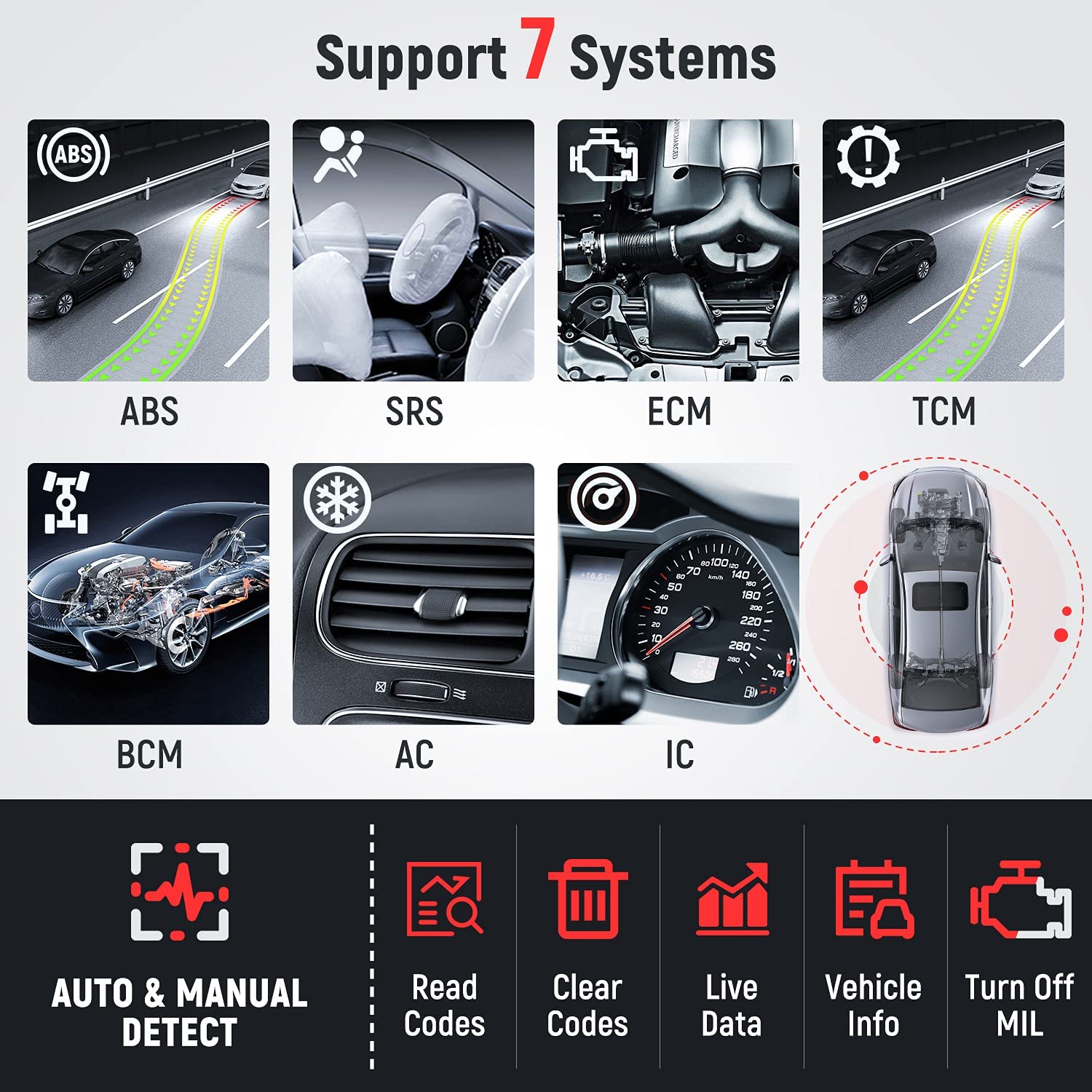 Foto 4 pulgar | Venta Internacional - Escáner con Pantalla Táctil Thinkcar para Autos