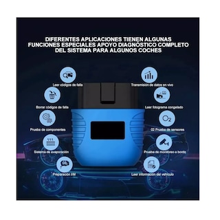 Foto 2 | Escáner Automotriz Lector de Código de Motor Eo Safe Imports Esi-12238 Azul