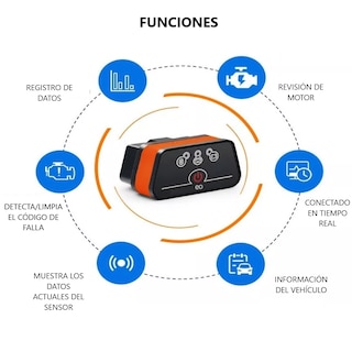 Foto 3 | Bluetooth Escaner Automotriz Android Eo Safe Imports Esi-9068-1 Multicolor