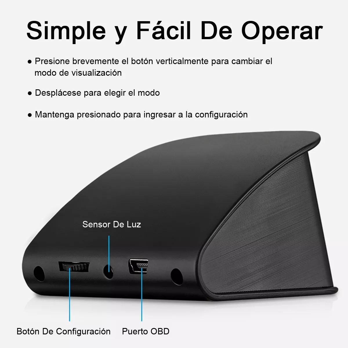 Foto 3 pulgar | Coche Pantalla Digital Computadora A Bordo Alarma Eo Safe Imports Esi-12232-1 Negro
